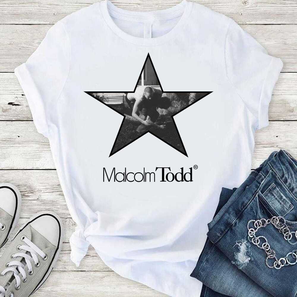 Malcolm Todd Star Graphic T-Shirt, Unisex Cotton Tee